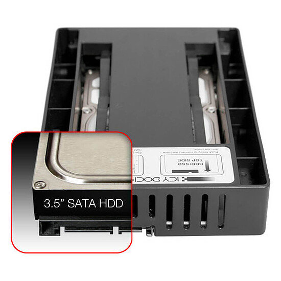 Rack disque dur interne ICY DOCK EZConvert Lite MB882SP-1S-3B - Autre vue