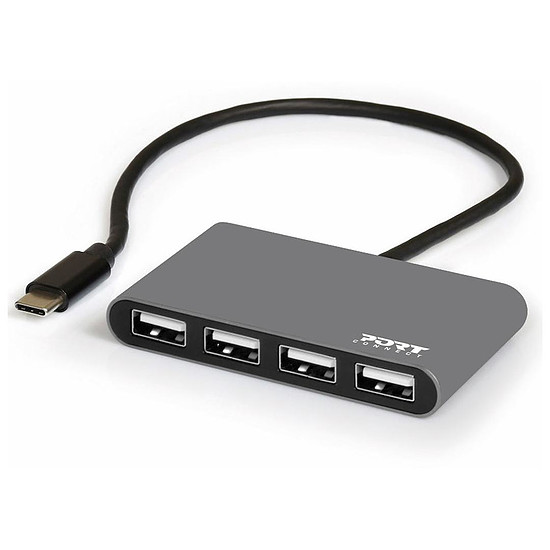 Câble USB Port Connect Hub USB-C (4x USB 2.0)