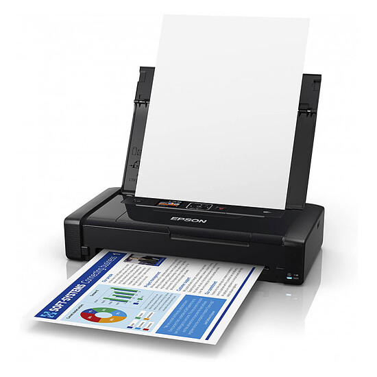 Imprimante jet d'encre Epson WorkForce WF-110W avec batterie - Autre vue