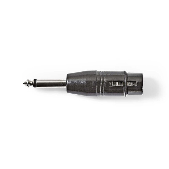 Adaptateur audio Nedis Adaptateur mono XLR Femelle/Jack 6.35 mm male - Autre vue