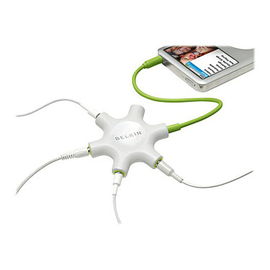 Câble Jack Belkin RockStar audio 5x jack 3.5 mm - Autre vue