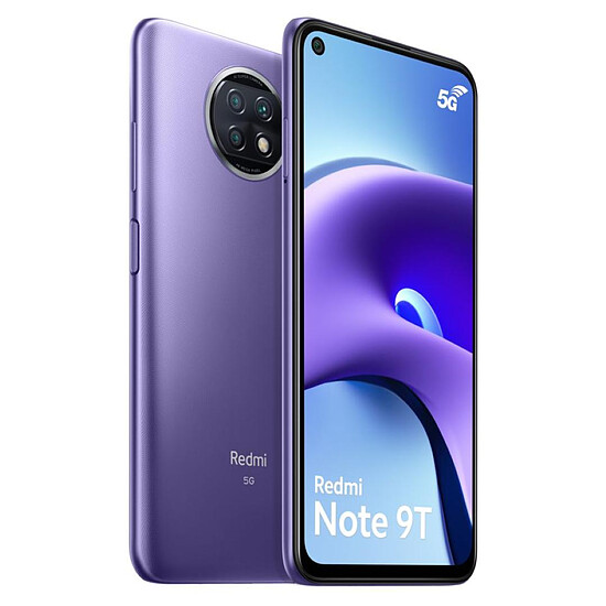 Smartphone reconditionné Xiaomi Redmi Note 9 T 5G (violet) - 128 Go · Reconditionné - Autre vue