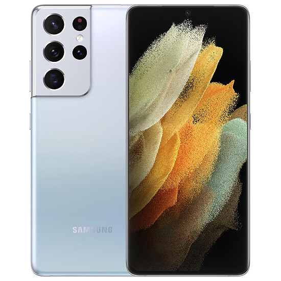 Smartphone Samsung Galaxy S21 Ultra 5G (Silver) - 128 Go - 12 Go