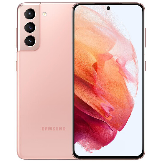 Smartphone Samsung Galaxy S21 5G (Rose) - 128 Go - 8 Go