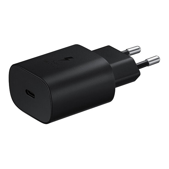 Chargeur Samsung - Adaptateur secteur USB-C EP-TA800NBEGEU 25 W (noir)