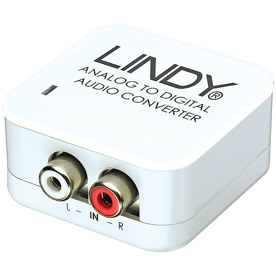Câble RCA Lindy Convertisseur Stéréo vers Audio SPDIF Numérique