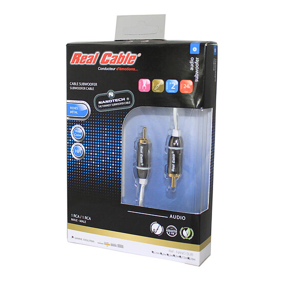 Câble RCA Real Cable Nano Sub - Autre vue