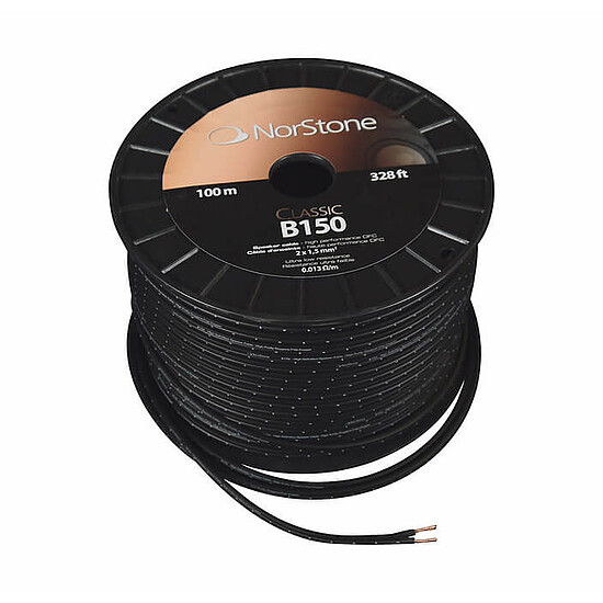 Câble d'enceintes NorStone Classic Black 150