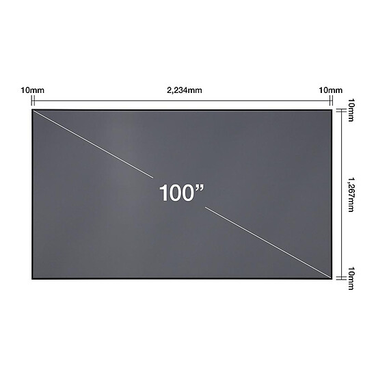 Ecran de projection Epson Cadre 16/9 UST 254 cm - ELPSC35 - Autre vue
