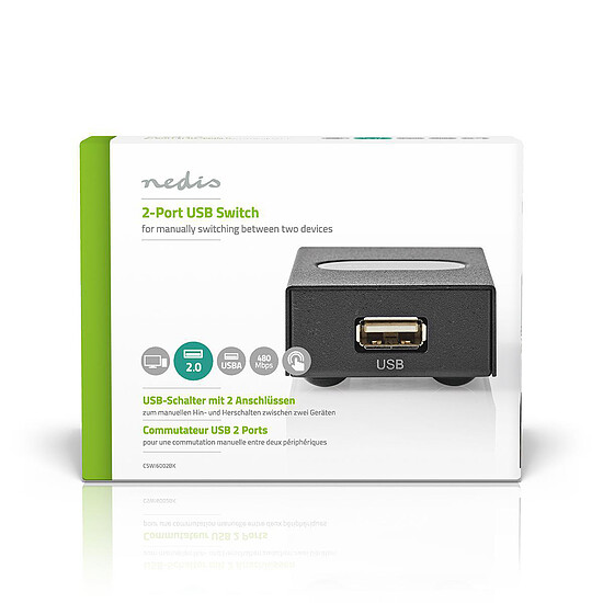 Câble USB Nedis CSWI6002BK - Autre vue