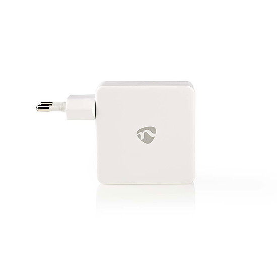 Nedis Chargeur Mural USB C 60W Blanc Chargeur NEDIS Sur Materiel Net