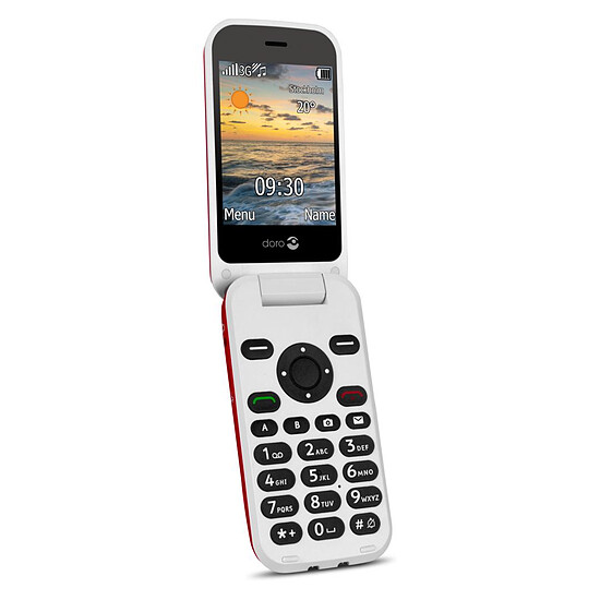 Smartphone DORO 6620 (Rouge/Blanc) - 3G