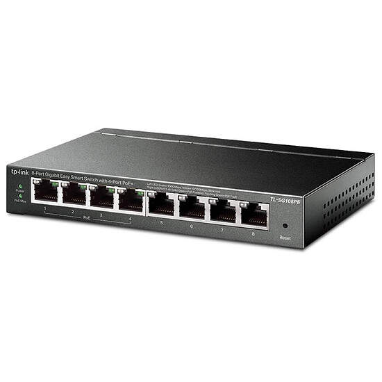 Switch et Commutateur TP-Link TL-SG108PE v5 - Autre vue