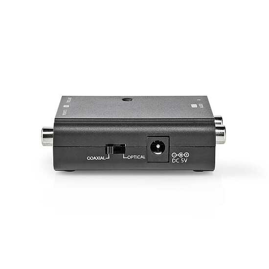Câble RCA Nedis Convertisseur audio digital S/PDIF / TosLink vers 2x RCA - Autre vue