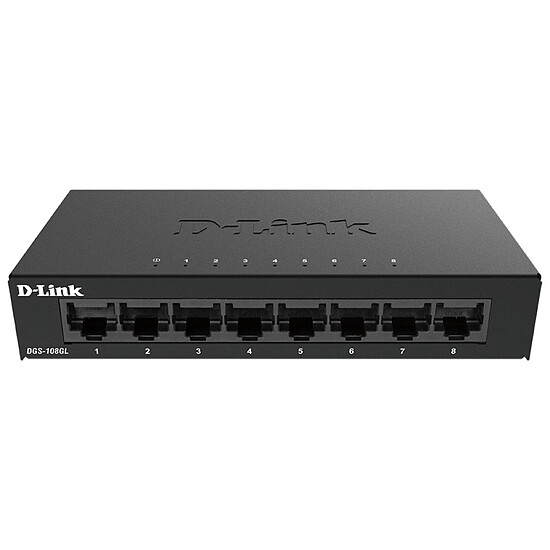 Switch et Commutateur D-Link DGS-108GL - Autre vue