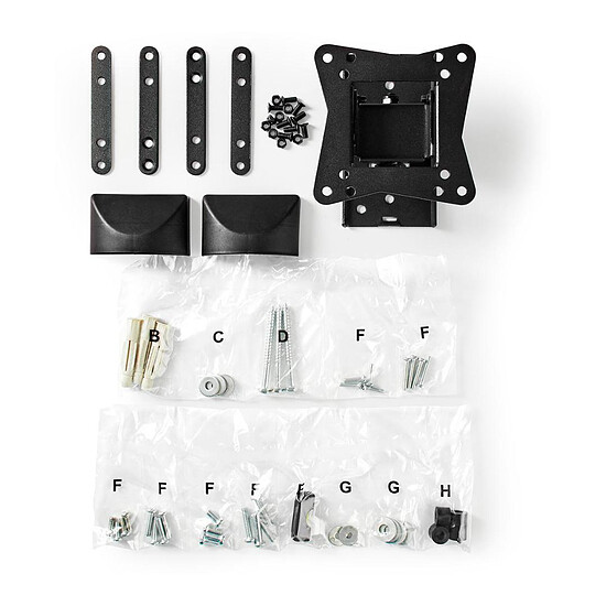 Support TV Nedis TVWM11BK Support orientable - Autre vue