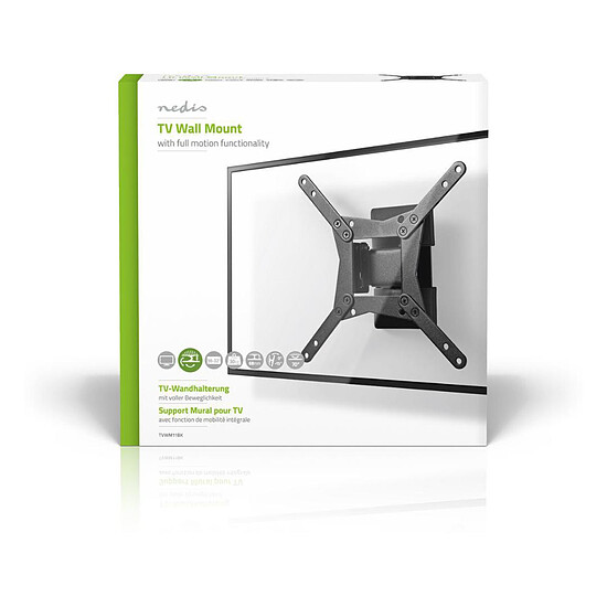 Support TV Nedis TVWM11BK Support orientable - Autre vue