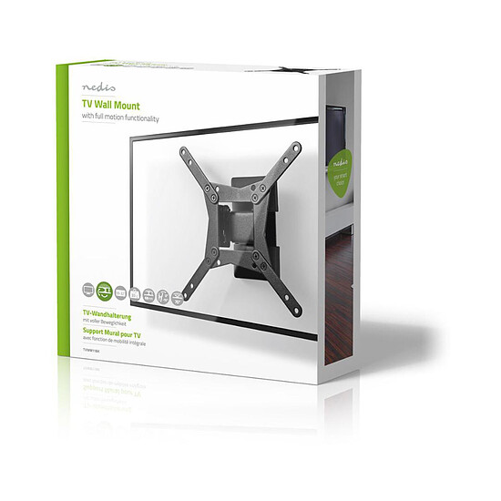 Support TV Nedis TVWM11BK Support orientable - Autre vue