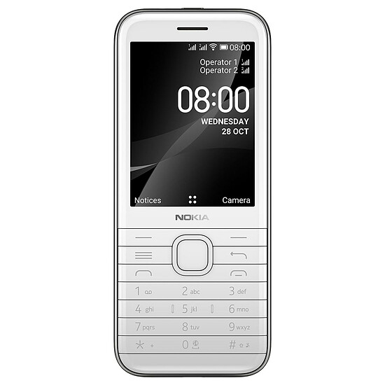 Smartphone Nokia 8000 (Blanc) - Dual SIM
