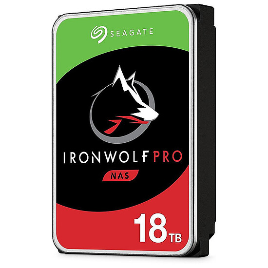Disque dur interne Seagate IronWolf Pro - 4 x 18 To (72 To) - 256 Mo