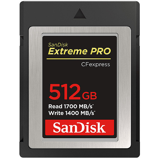 Carte mémoire SanDisk Extreme Pro CFexpress Type B 512 Go