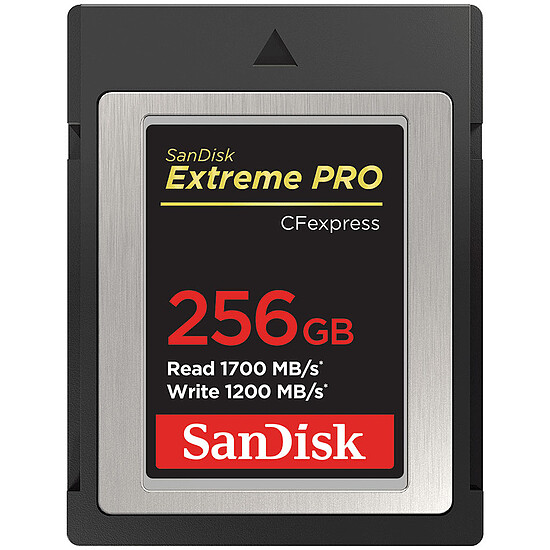 Carte mémoire SanDisk Extreme Pro CFexpress Type B 256 Go