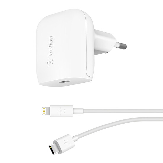 Chargeur secteur Belkin USB-C 25W pour iPhone et iPad