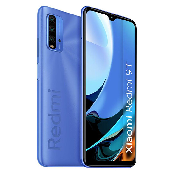 Smartphone reconditionné Xiaomi Redmi 9T (bleu) - 64 Go · Reconditionné - Autre vue