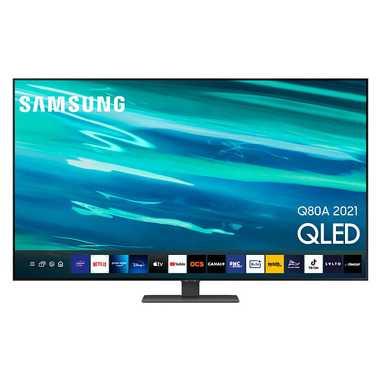 TV Samsung QE75Q80 A - TV QLED 4K UHD HDR - 189 cm