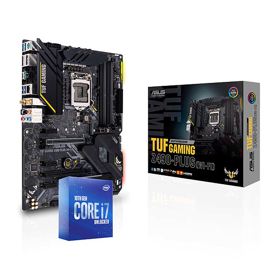 Kit upgrade PC Intel Core i7-10700K + Asus TUF Z490 WIFI