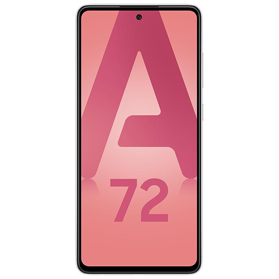 Smartphone Samsung Galaxy A72 4G (Blanc) - 128 Go