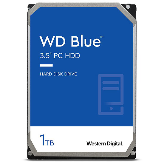 Disque dur interne Western Digital WD Blue - 1 To - 64 Mo