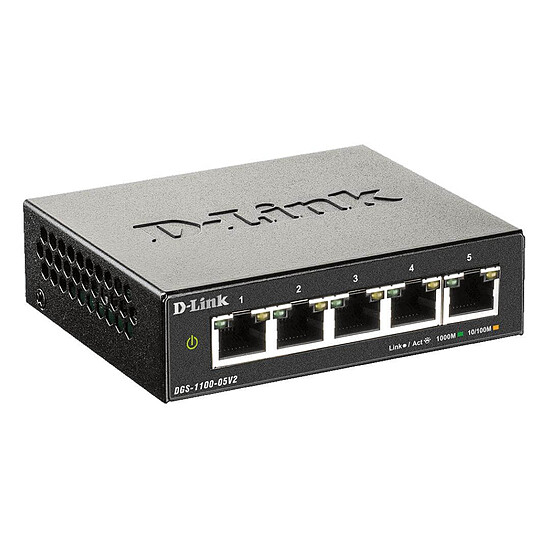 Switch et Commutateur D-Link DGS-1100-05V2 - Autre vue