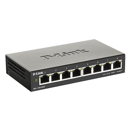 Switch et Commutateur D-Link DGS-1100-08V2 - Autre vue