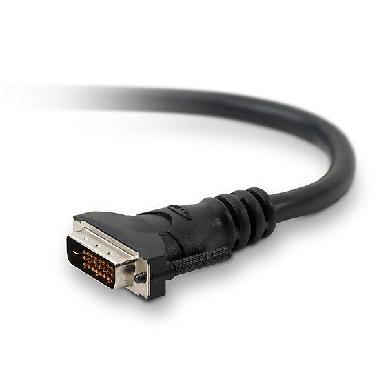 Câble DVI Belkin Câble DVI (Mâle / Mâle) - 1,8 m