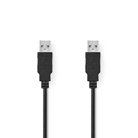 Câble USB Nedis Câble USB-A / USB-A - 2 m