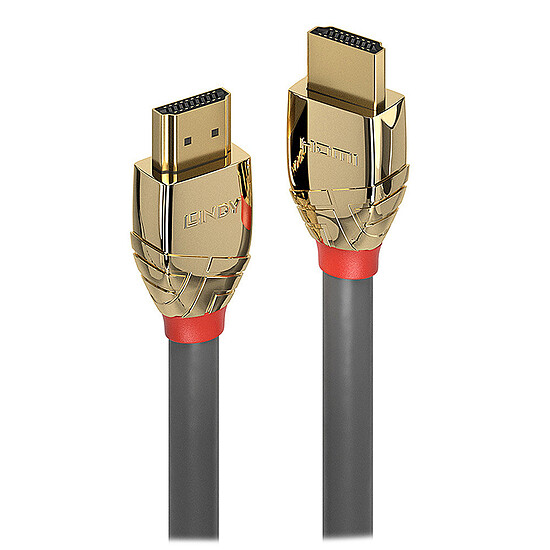 Câble HDMI Lindy Gold Line HDMI 2.1 Ultra 10K - 2 m