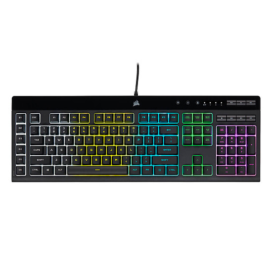 Clavier PC Corsair Gaming K55 RGB PRO + Corsair Ironclaw RGB - Autre vue