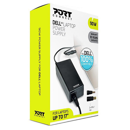 Chargeur PC portable Port Connect Chargeur secteur Dell (90W) - Autre vue