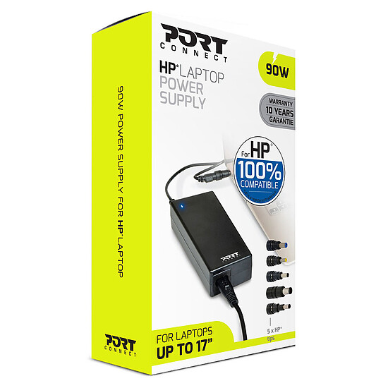 Chargeur PC portable Port Connect Chargeur secteur HP (90W) - Autre vue