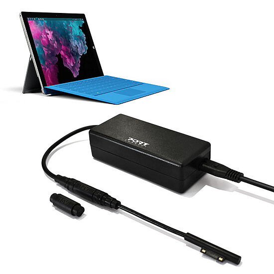 Chargeur PC portable Port Connect Chargeur secteur pour Microsoft Surface (60W) - Autre vue