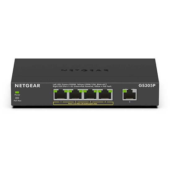 Switch et Commutateur Netgear GS305Pv2