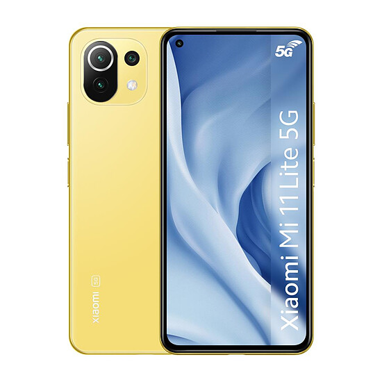 Smartphone reconditionné Xiaomi Mi 11 Lite 5G (Jaune) - 128 Go · Reconditionné - Autre vue