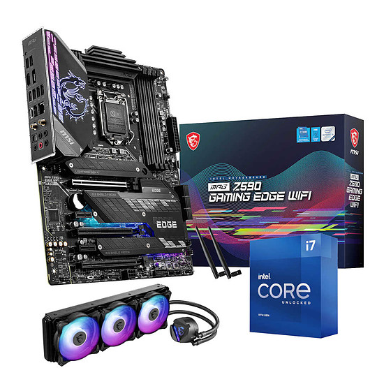 Kit upgrade PC Intel Core i7 11700K - MSI Z590 - CoreLiquid 360R