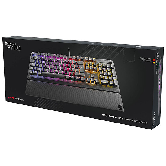 Clavier PC Roccat Pyro - TTC Red - Autre vue