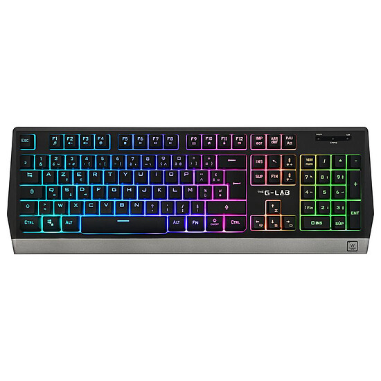 Clavier souris gamer The G-Lab Combo Tungsten - Autre vue