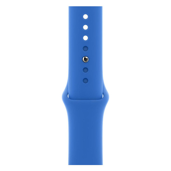 Accessoires montre et bracelet Apple Bracelet Sport Bleu Capri 44 mm - Regular