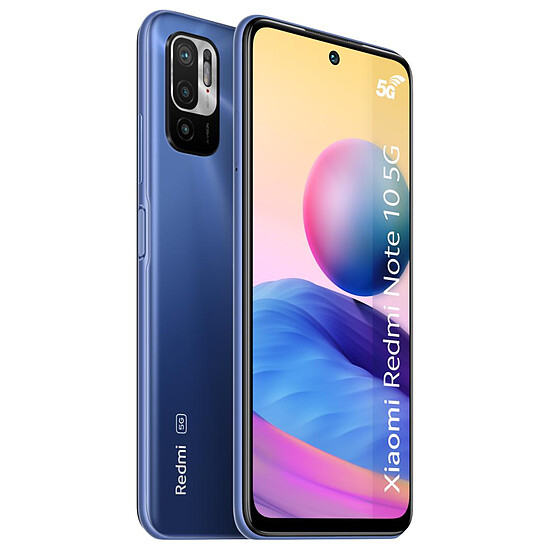 Smartphone reconditionné Xiaomi Redmi Note 10 5G (bleu) - 128 Go · Reconditionné - Autre vue