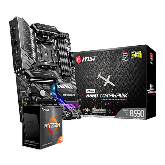 Kit upgrade PC AMD Ryzen 9 5900X + MSI B550 Tomahawk