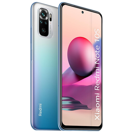Smartphone reconditionné Xiaomi Redmi Note 10S (bleu) - 64 Go · Reconditionné - Autre vue